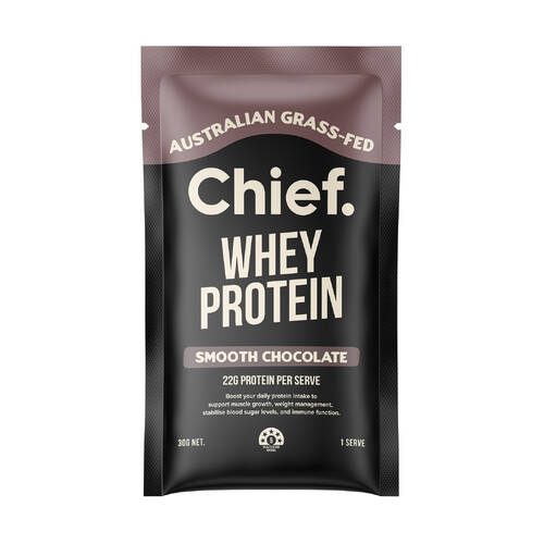 Whey Protein Concentrate Sachet - Smooth Chocolate 30g