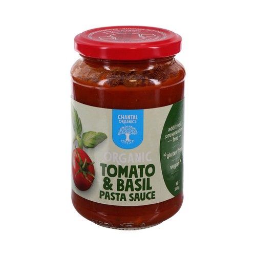 Organic Tomato & Basil Pasta Sauce 350g