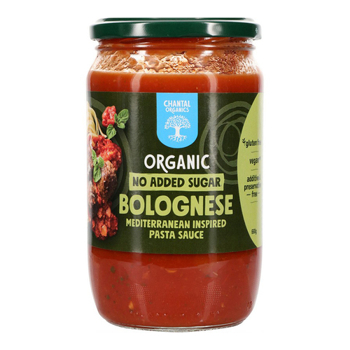 Organic No Sugar Bolognese Pasta Sauce 660g