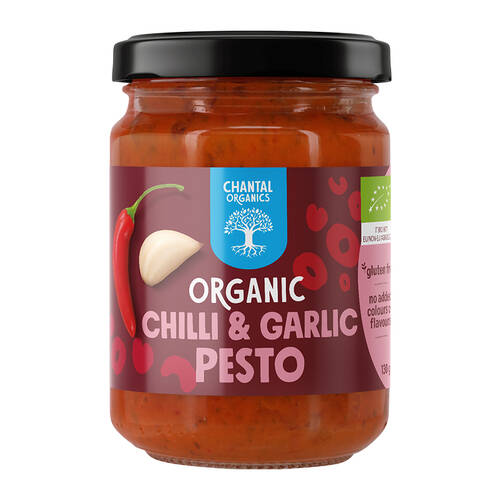 Organic Chilli & Garlic Pesto 130g