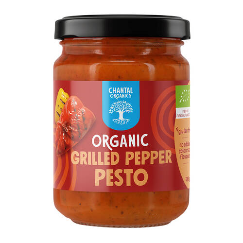 Organic Grilled Pepper Pesto 130g