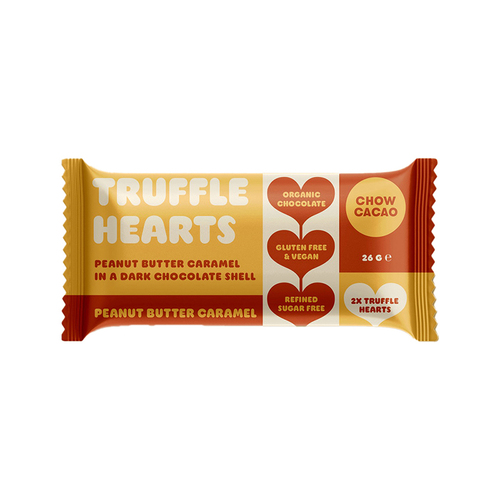 Truffle Hearts - Peanut Butter Caramel 26g