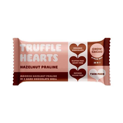Truffle Hearts - Hazelnut Praline 26g