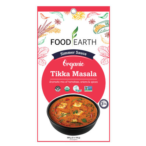 Organic Simmer Sauce - Tikka Masala 300g (2x150g)