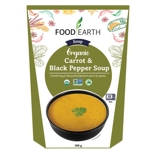 Organic Soup - Carrot & Black Pepper 300g