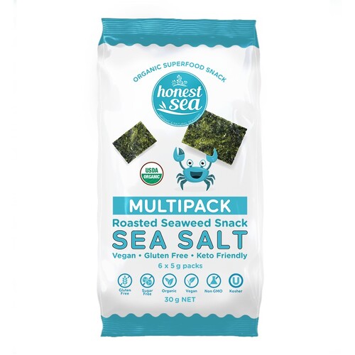 Seaweed - Sea Salt Multipack 6x5g