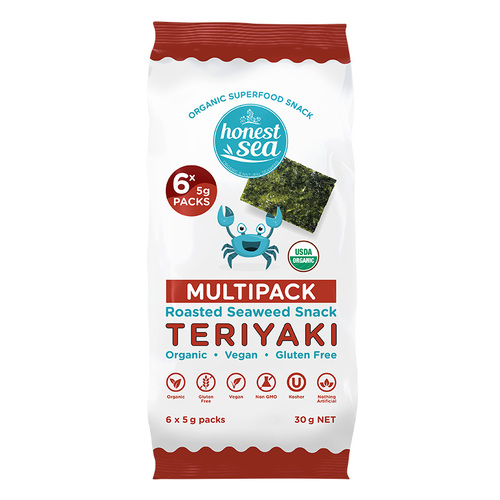 Seaweed - Teriyaki Multipack 6x5g