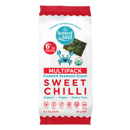Seaweed - Sweet Chilli Multipack 6x5g