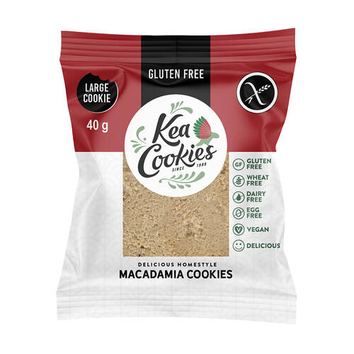 Gluten Free Single Cookies - Macadamia 40g