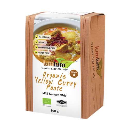 Organic Yellow Curry Paste 100g