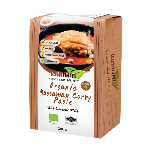 Organic Massaman Curry Paste 100g