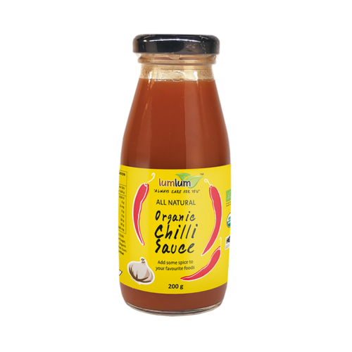Organic Chilli Sauce 200g