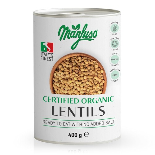 Organic Lentils 400g