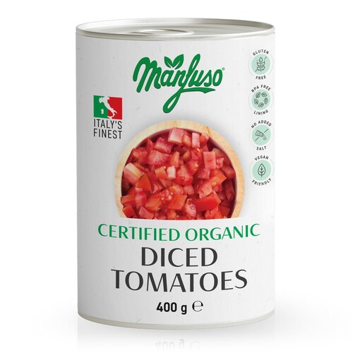 Organic Diced Tomatoes 400g