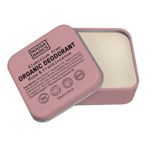 Deodorant Tin - Rose & Frankincense 50g