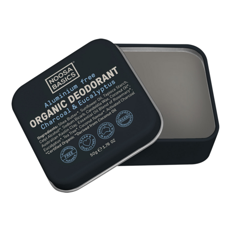 Deodorant Tin - Charcoal & Eucalyptus 50g