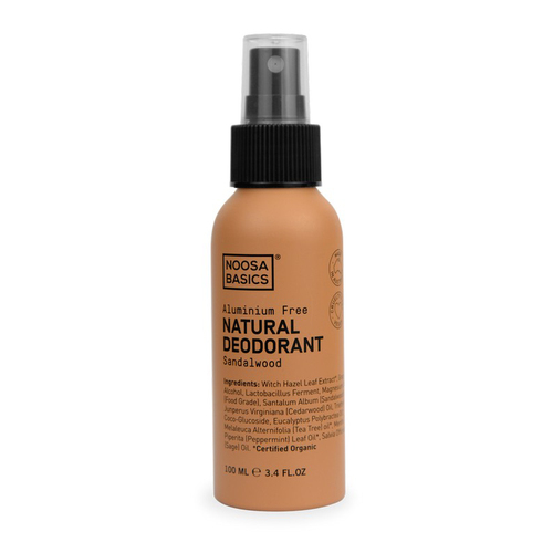 Noosa Basics Natural Deodorant Spray - Sandalwood 100ml