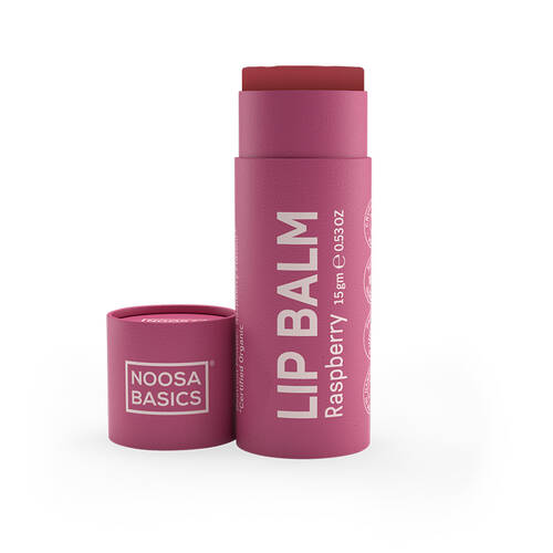 Organic Lip Balm Raspberry 15g