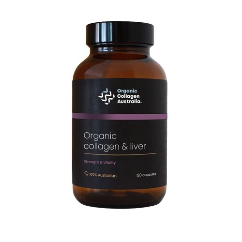 Organic Collagen & Liver 120 capsules