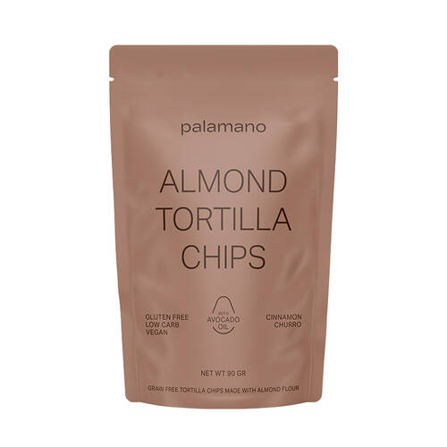 Almond Tortilla Chips - Cinnamon 90g