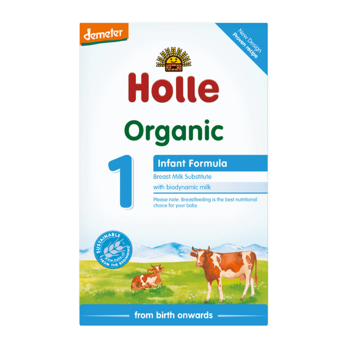 Holle Organic Infant Formula 1 NEW CONFIG 6 x 400g SUPER SPECIAL