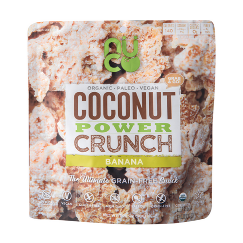 Nuco Coconut Power Crunch Grain Free Snack - Banana 30g SUPER SPECIAL