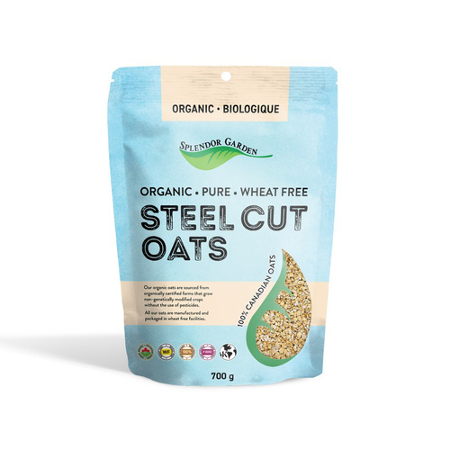 Organic Wheat Free Steel Cut Oats 700g