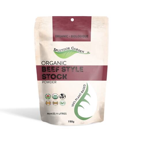 Organic Plant-Based Stock Powder - Beef Style 150g