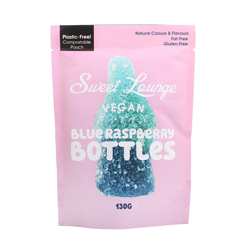 Vegan Fizzy Blue Rapsberry Bottles 130g