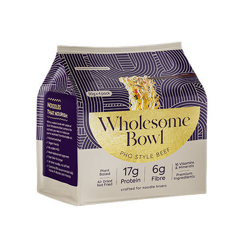 Noodle Pack - Pho Style Beef 4x90g