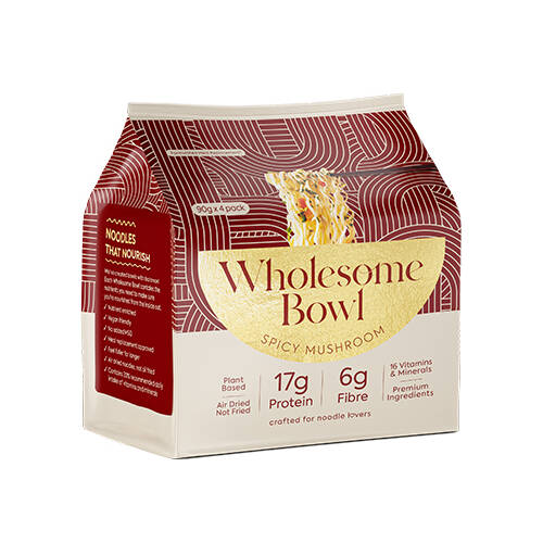 Noodle Pack - Spicy Mushroom 4x90g