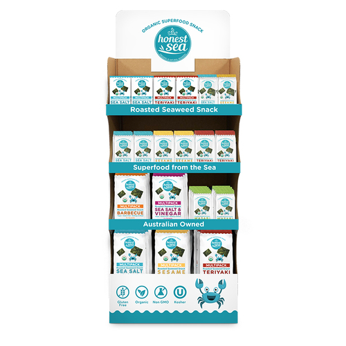 Honest Sea 10% Off Seaweed Snacking Best Sellers + Free Stand