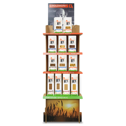 Girolomoni 10% off Best Sellers Stand Deal plus Free Display Stand
