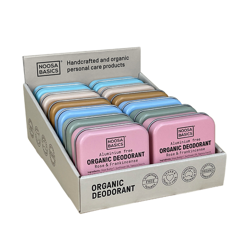 Noosa Basics Deodorant Tin Counter Unit
