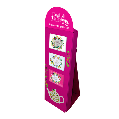 English Tea Shop 10% Off Metallic Gift Tins + Free Stand