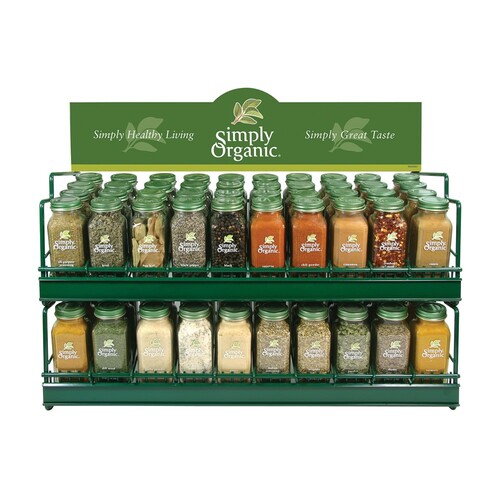Simply Organic 10% Off Top 20 Spices + Free Stand
