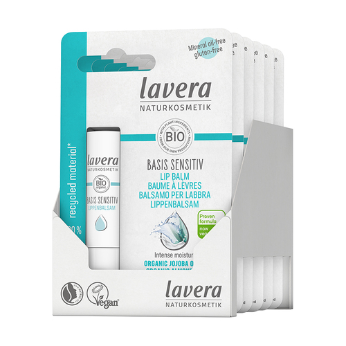 Lavera Lip Balm Counter Unit - Basis Sensitiv