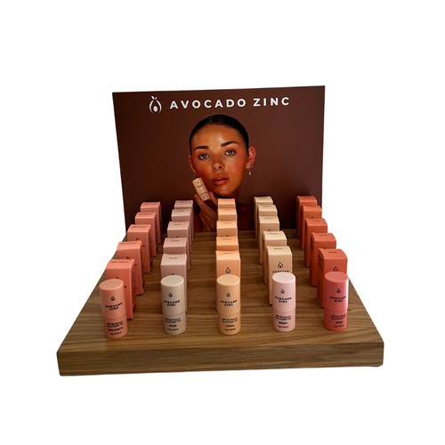 Avocado Zinc Lip & Cheek Tint Counter Display