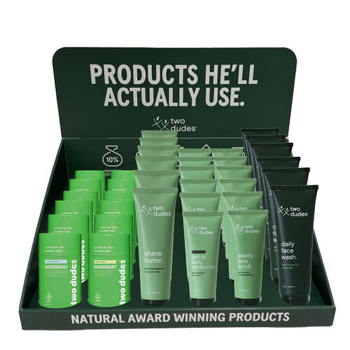 Two Dudes Counter Unit Display